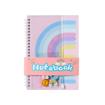 Spiral Notebook Rainbow A5