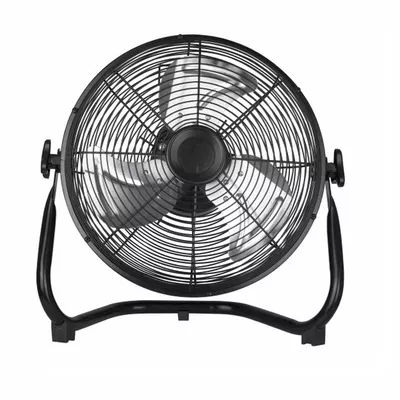 VENTILADOR INDUSTRIAL 45CM 100W NEGRO GIRATORIO