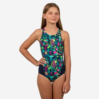 NABAIJI Costume intero ragazza ALL ALG blu-rosa