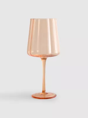 Copa de vino festoneada