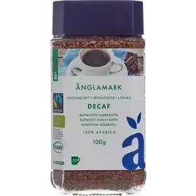 Änglamark pikakahvi kofeiiniton luomu 100 g