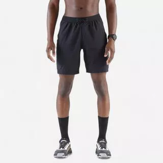 KIPRUN Pantaloncini running uomo RUN DRY 500 neri