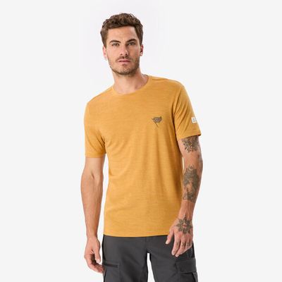 SIMOND Merino Funktionsshirt Herren kurzarm - Fresh gelb