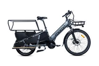 MOMA BIKES Ricondizionato- Cargo bike elettrica, Longtail,fino a 90 km - Eccellente