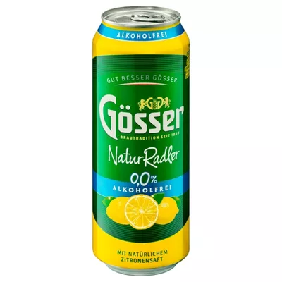 Gösser Natur Radler alkoholfrei 0,5l