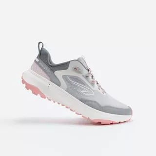 KALENJI Scarpe running e trail donna JOGFLOW 190 GRIP grigio-rosa