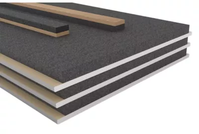Knauf, Efterisoleringselement, Til varmvæg, B: 600 mm x D: 45 mm x L: 2500 mm