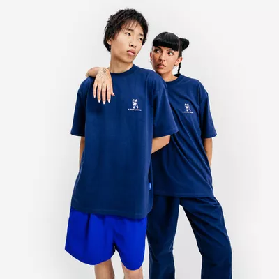 DECATHLON T-Shirt mit Grafik - Uppercute blau