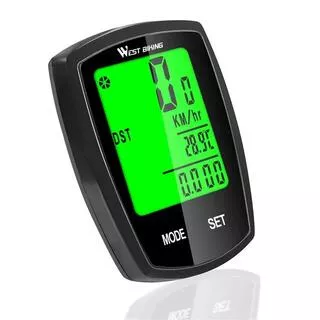 WEST BIKING Velocimentro per bicicletta digitale LED con cronometro