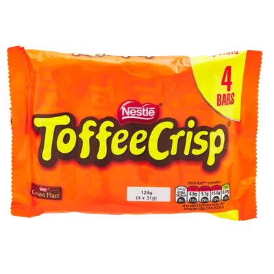 Nestle Toffee Crisp 4pk