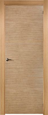 PUERTA INTERIOR EN BLOCK MELAMINA ROBLE T CIEGA 70.5CM IZQUIERDA