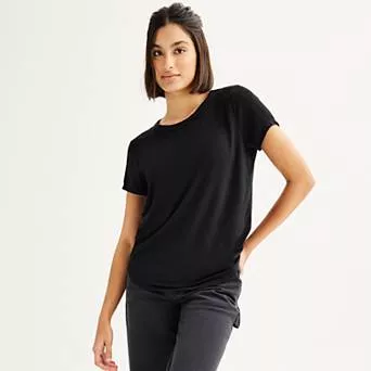 Juniors' SO® Short Sleeve Crewneck Tee