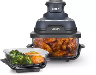 Friteuse sans huile NINJA CRISPi 4-in-1 Gris Cyber Space FN101EUGY