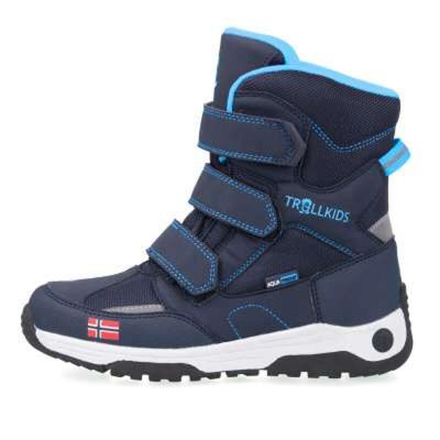 TROLLKIDS Schneestiefel Trollkids Kids Lofoten blau