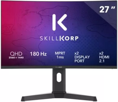 Ecran PC Gamer SKILLKORP M27 Incurvé 27'' VA 2026