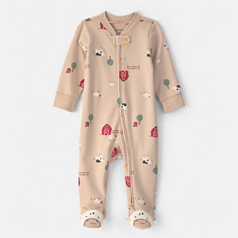 Baby Boy Carter's 100% Cotton 2-Way Zip Sleep & Play Pajamas