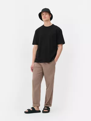 Camiseta básica de manga corta