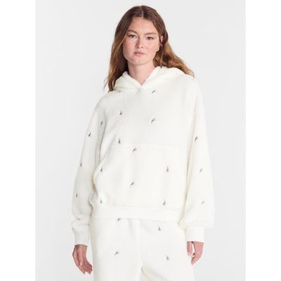 No Boundaries Cozy Teddy Hoodie, Women’s XS-2X