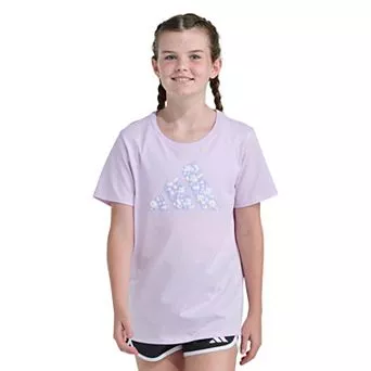 Girls 7-16 adidas Short Sleeve Regular Fit Graphic Tee