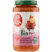 Bonbébé Bio Menu Spaghetti bolognese met rundergehakt 15+ maanden