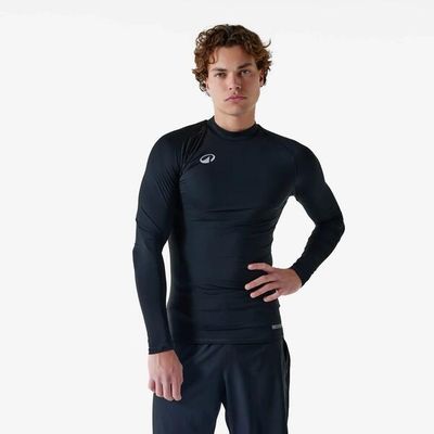 KIPSTA Damen/Herren Fußball Unterziehshirt langarm - Keepcomfort schwarz