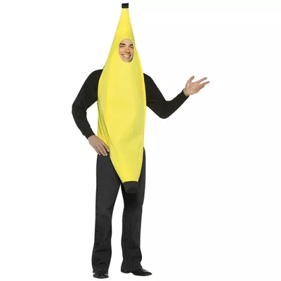 Banana Tunic Halloween Costume for Adults, Mens One Size Fit , by Rasta Imposta