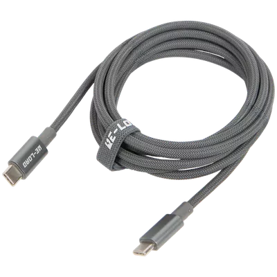 Rychlenabíjecí a datový kabel Re-load z USB-C na USB-C 2.0