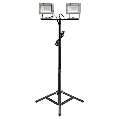 New!  JobSmart 10,000 Lumen Dual Head AC Work Light