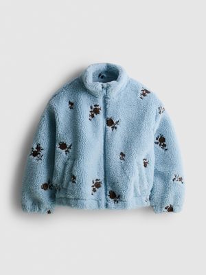 7-15 años | Chaqueta de borreguito bordada