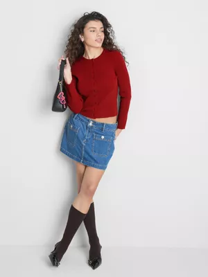 Cárdigan básico con botones