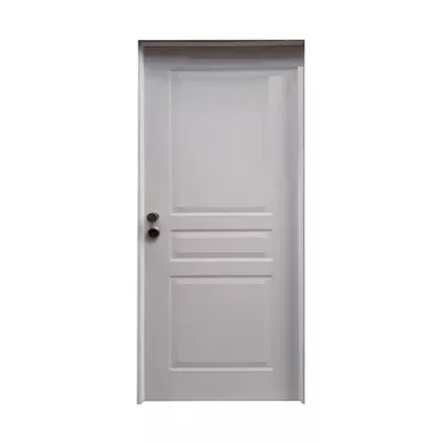 PUERTA ENTRADA BLINDADA LACADA BLANCA 89 CM IZQUIERDA