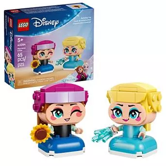 LEGO Disney Frozen Mini Anna & Elsa 43284 Building Kit (65 Pieces)