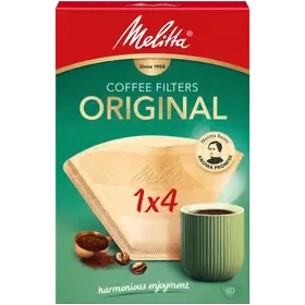 Melitta 1x4/80 ruskea suodatinpaperi