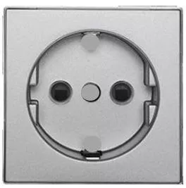 TAPA SCHUKO SERIE SKY PLATA