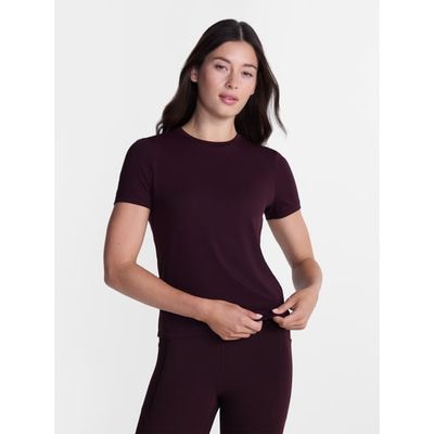 Avia Women's and Women's Plus SoftSculpt Tee with Short Sleeves, Sizes XS-4X