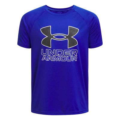 Boys 8-20 Under Armour Hybrid Print Tech Tee in Regular & Husky