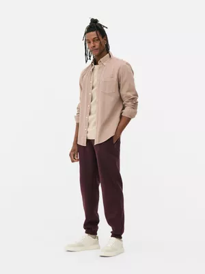 Pantalones de chándal básicos con cordón de ajuste