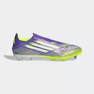 Scarpe calcio F50 League Laceless FG/MG Viola/Giallo