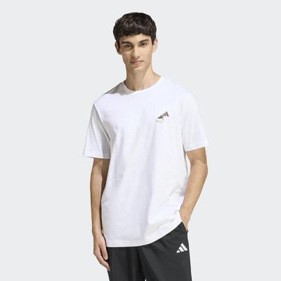 ADIDAS ADIDAS T-Shirt Herren Regular - weiß