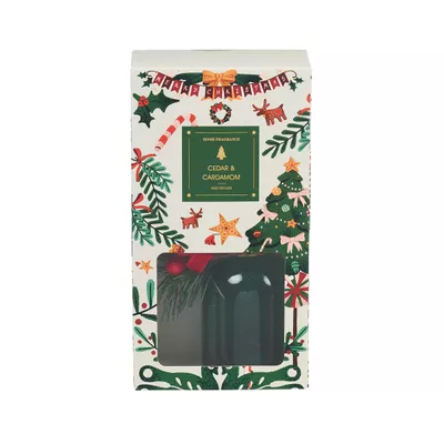 Christmas Glass Trim Diffuser 100mL Assorted