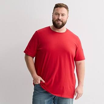 Big & Tall Sonoma Goods For Life® Supersoft Crewneck Tee
