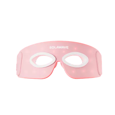 Solawave Eye Recovery Pro – Red Light Therapy Eye Mask with Near-Infrared Light for Under-Eye Bags, Fine Lines, Crow's Feet, Dark Circles, and 11's