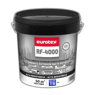 BASE PINTURA FACHADAS MATE PETREO RF-4000 4L TONOS INTENSOS
