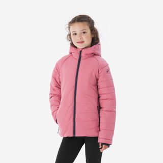 QUECHUA Piumino trekking bambina MH500 rosa