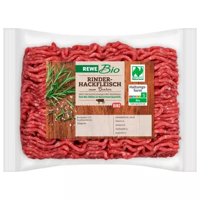 REWE Bio Rinderhackfleisch 400g