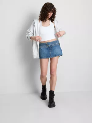 The Primark Scene | Minifalda vaquera con cinturón