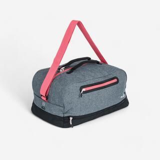 NABAIJI Borsa piscina DUFFLE BAG 27 L 3 scomparti grigio-rosa