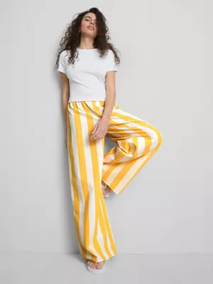 The Primark Scene | Pantalones anchos a rayas