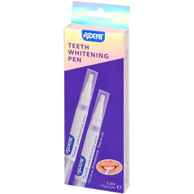 Pera na bělení zubů Rident