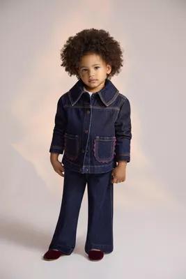 1,5-8 años | Camisa-chaqueta en denim de The Edit